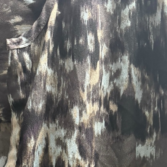 Mossimo Multicolor Camouflage Blouse - Size S - Picture 4 of 4